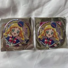 映画　名探偵プリキュア　ホログラム缶バッジ　キュアフレンディ
