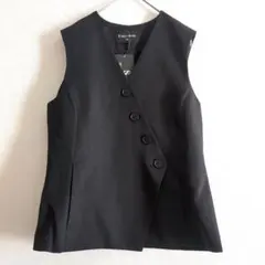 タグ付き未使用品　SMILEORCHID スマイルオーキッド　黒　ベスト　M