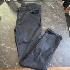 UNIQLO ブラック ストレチパンツXL