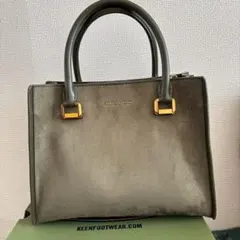 CHARLES & KEITH カーキ ハンドバッグ