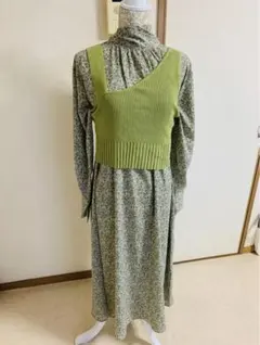 新品　fifth  花柄ワンピースセット