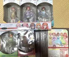五等分の花嫁　みんなのくじ　フィギュアコンプリートセット　ラストゲット賞　その他