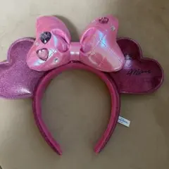 【ミニー直筆サイン入り】東京ディズニーリゾート ミニー カチューシャ　値下げ中のサムネイル