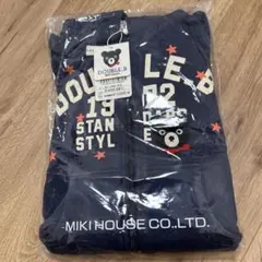 半額！DOUBLE.B ジップアップトレーナー ネイビー