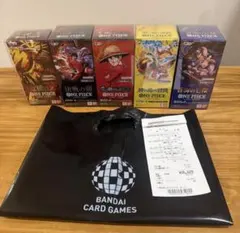 ワンピースカードゲーム ブースターパック box5種セット