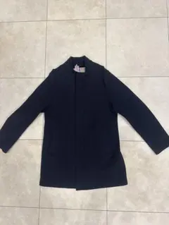 Herno スタンドカラーコート 52 ネイビー