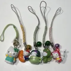 ご当地キティストラップ5点セット