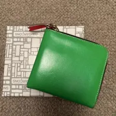 【希少】コムデギャルソン CDG 二つ折り財布 グリーン コムデギャルソン COMME des GARCONS 財布 二つ折り財布