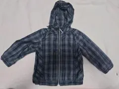 COMME CA ISM チェック柄アウター 90サイズ