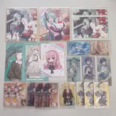 プロジェクトセカイ 初音ミク サンリオ 色紙 特典 セット