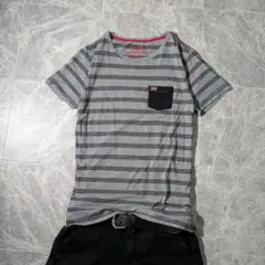 archive s/s tee fade striped street y2k