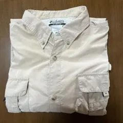 Columbia 半袖シャツ LT ベージュ
