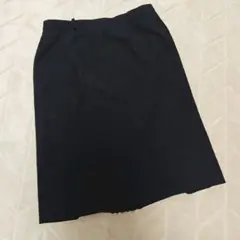 め*ん様 日本製　ブラック フォーマル スカート 冠婚葬祭他　17号