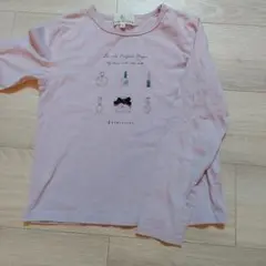 KUMIKYOKU 香水ボトルプリント 長袖カットソー 140