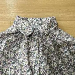 Spick&Span 花柄ロングスカート フレアスカート グリーン系 マキシ丈