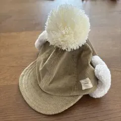 【新品未使用　冬用キャップ　conoco】48cm