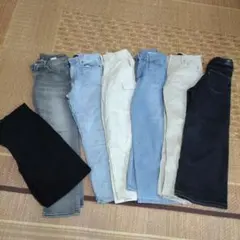 最終値下げ！早いもの勝ち！レディースパンツ　まとめ売り　7点
