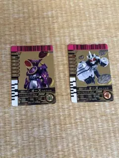 仮面ライダーオーズ ガンバライドカード 2枚セットのサムネイル