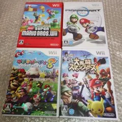 wiiソフト　まとめ売り　4枚セット　マリオパーティ