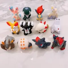 ポケモンキッズ⑦ 12体セット　指人形　ソフビ