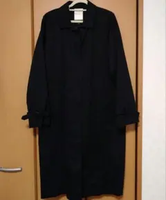 アーバンリサーチ ステンカラーコート 黒 ロングコート レディース