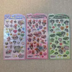 【正規品】パワーパフガールズ　うるちゅる　３枚セット