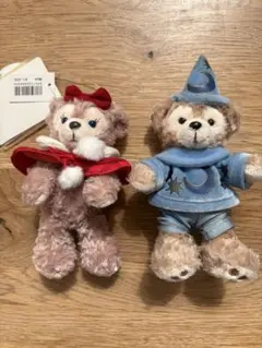 シェリーメイ&ダッフィー　クリスマス　ストラップ