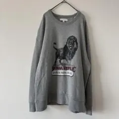 BANANA REPUBLIC 20th ライオン スウェット L グレーのサムネイル