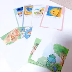 9枚セット ポケモン キャラクター ちびまる子ちゃん 絵はがき 絵葉書