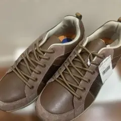 【新品未使用タグ付】PLAT ARBRE メンズスニーカー 27.0 ブラウン