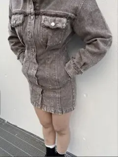 OneWey デニムワンピ