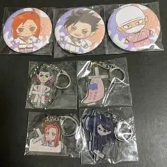 吸血鬼すぐ死ぬ　缶バッジ　アクリルキーホルダー　セット