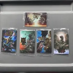 モンハンウエハースのモンスターハンター20周年記念の限定アートカードになります。