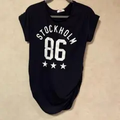 ネイビー　Tシャツ　リュリュのサムネイル