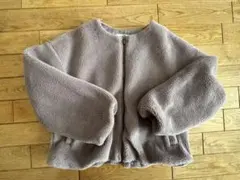 【used】グローバルワーク　ボアブルゾン　130