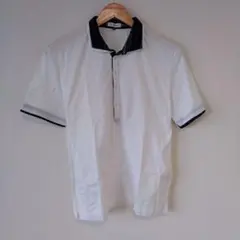 ★【古着】A.V.V HOMME(アーヴェヴェオム)サイズ48ポロシャツホワイトのサムネイル