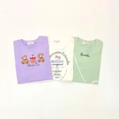 子供服 女の子 120cm 長袖 Tシャツ まとめ売り 新品 YFN12-2
