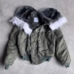 USA製 ALPHA N-2B flight jacket n2b 80s