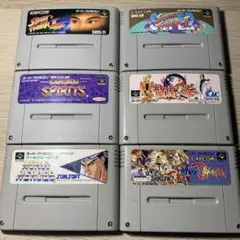 スーファミ格闘系ゲーム ６本セット