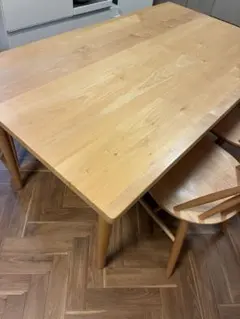 筑波産商 ダイニングテーブル 130×70 - メルカリ