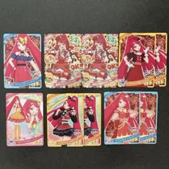 【新品】ひみつのアイプリ　サクラ　カワイイあめちゃんレッド　☆4 他