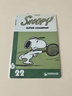 PEANUTS スヌーピー SUPER CHAMPION ブリキ看板
