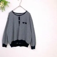 長袖＊トップス＊ボーダー＊カジュアル＊薄手＊オシャレ＊夏秋