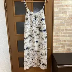 natural couture タイダイ柄 キャミソールワンピースF