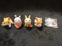 干支うさぎ　4個セット　おまけ付きのサムネイル