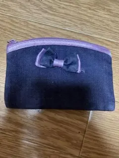 NARAYAネイビーリボンポーチ♡送料込み！のサムネイル
