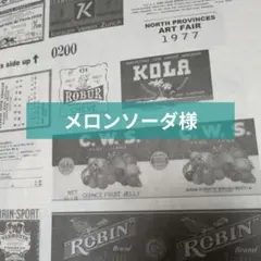 【メロンソーダ様】オーダー１点