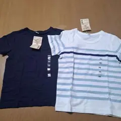 半袖Tシャツ 2枚セット サイズ100 オーガニックコットン　無印良品