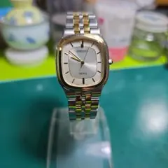 80s' Seiko Dolce タンク クォーツ 時計 シルバー/ゴールド - メルカリ