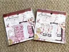 Antique Message Cards パリ風デザイン 4枚入　柄違い×2